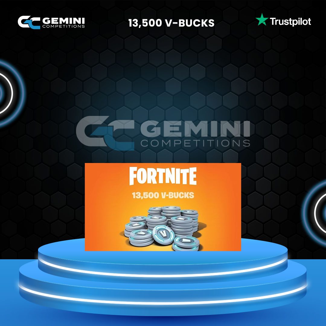 13,500 V-Bucks Fortnite - Gemini Competitions