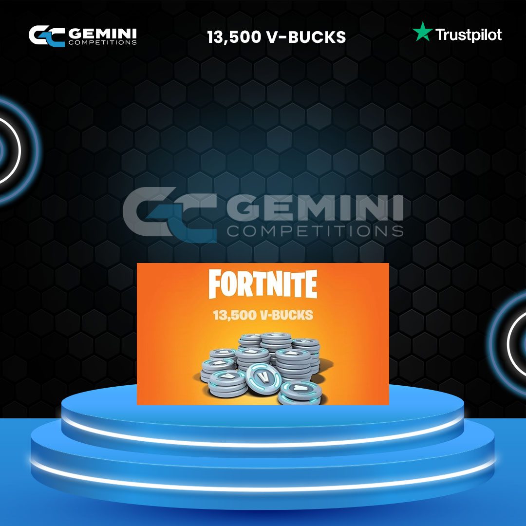 13,500 V-Bucks Fortnite