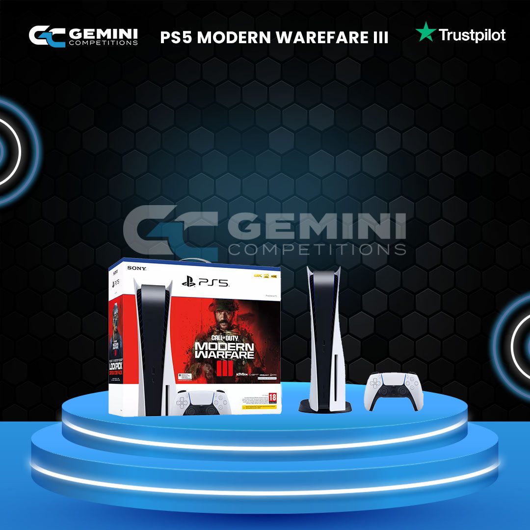 PlayStation 5 Modern Warfare 3 edition - Gemini Competitions
